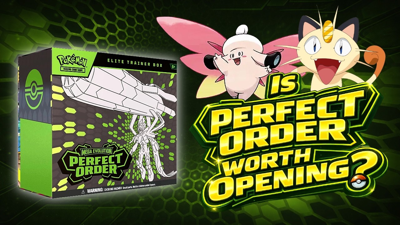 Pokemon Perfect Order ETB Opening
