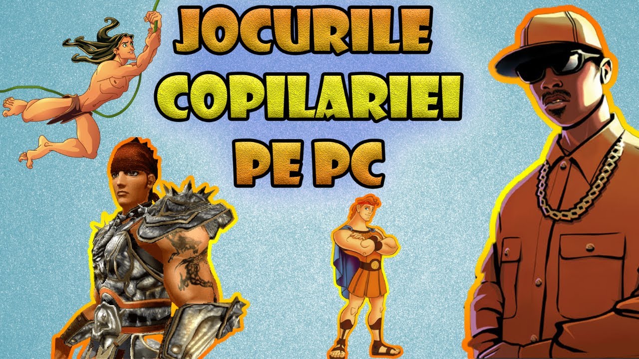 20 Jocuri ale Copilariei pe PC