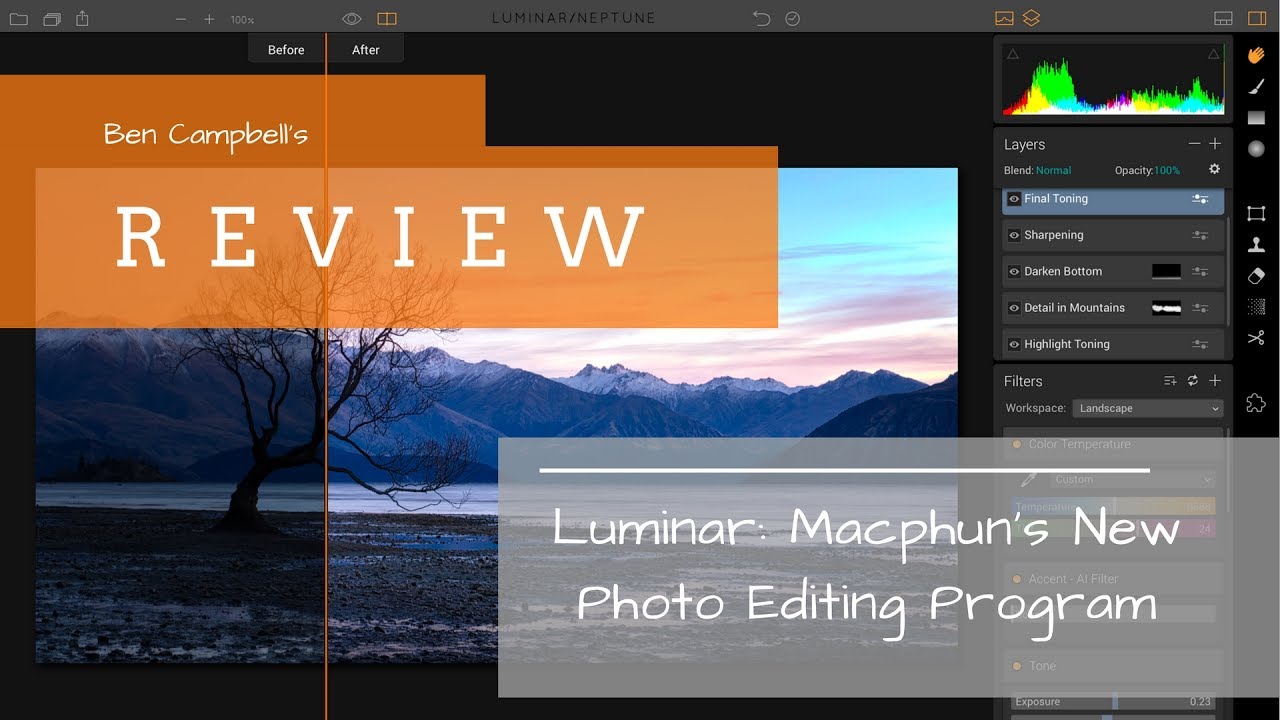 Обзор: Luminar &mdash; новая программа для редактирования фотографий от Macphun