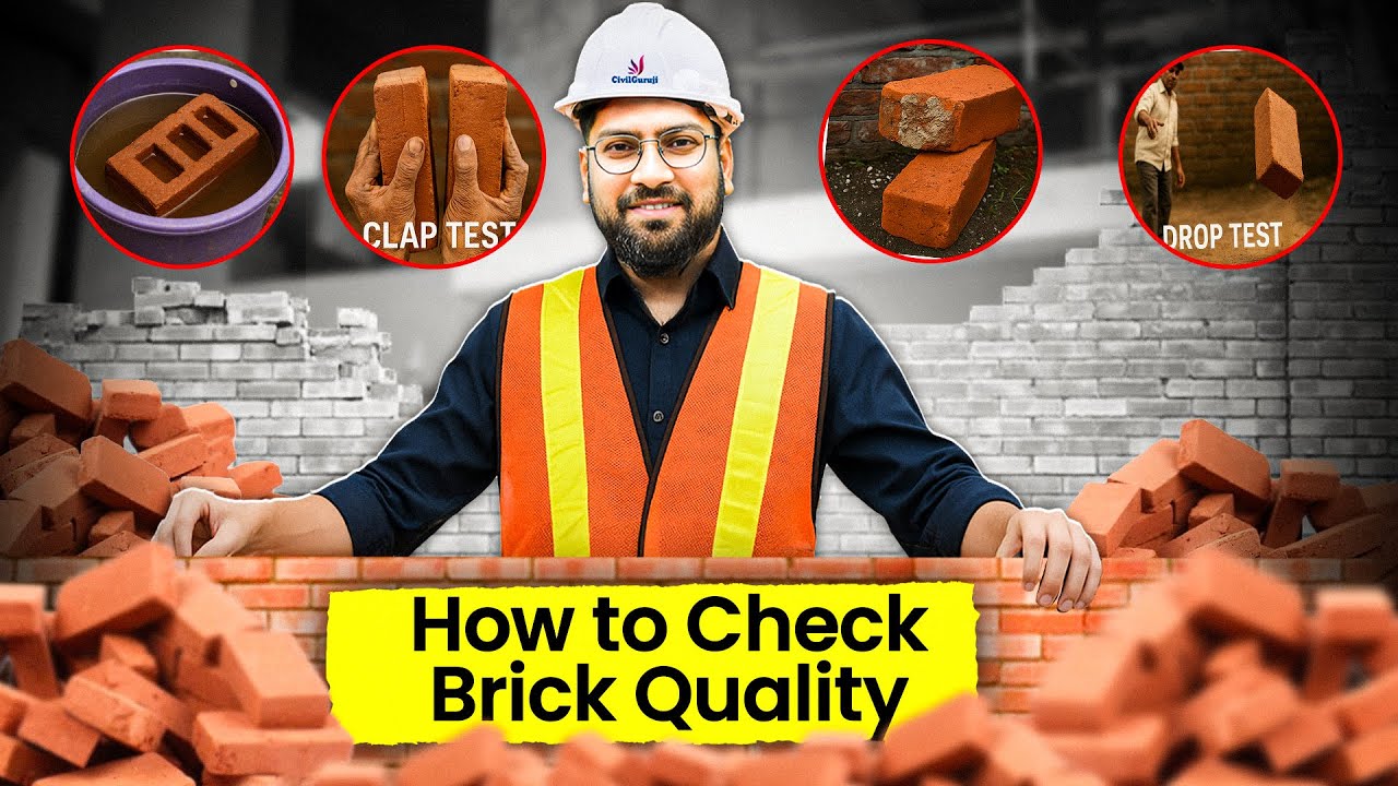 How to Check Brick Quality on Construction Site | Complete Site Inspection Guide!