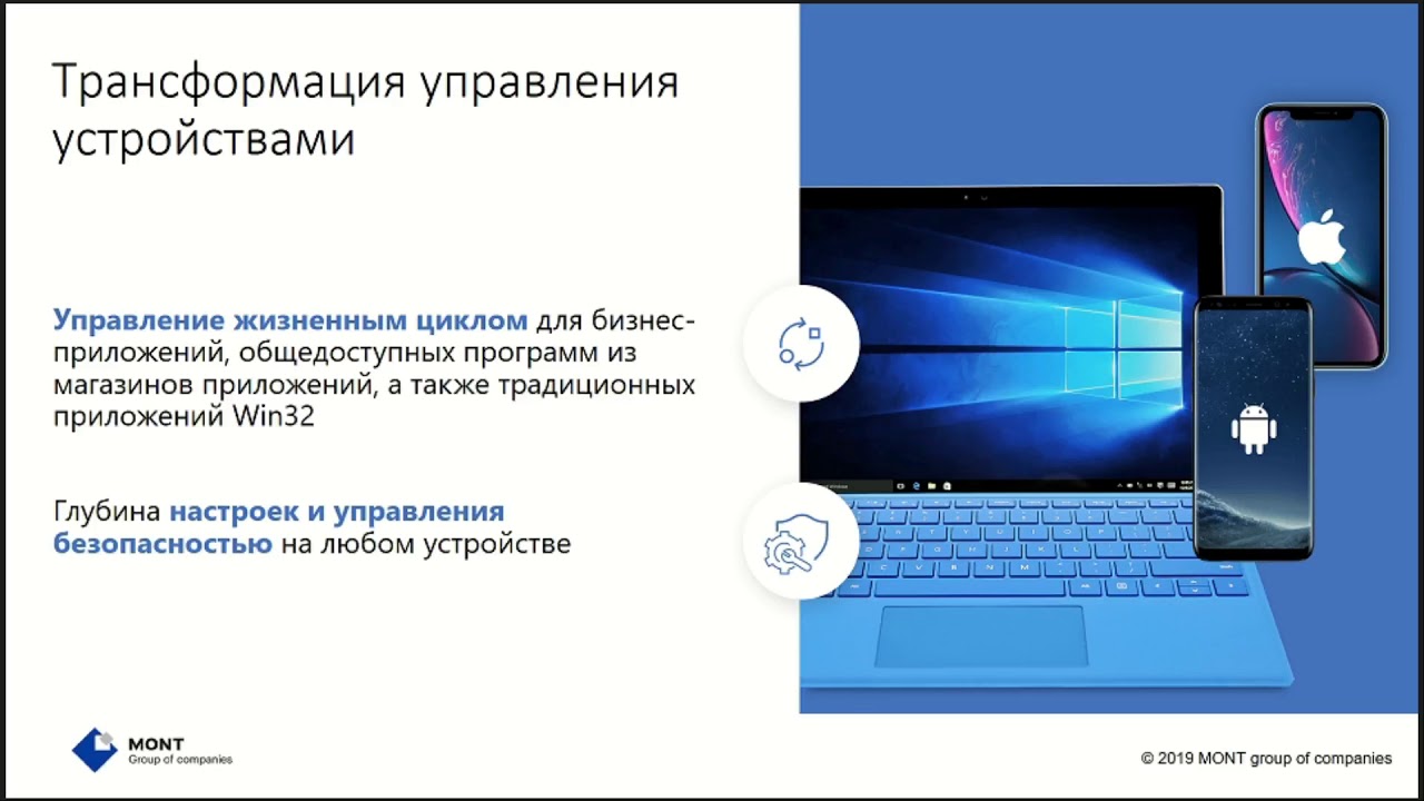Microsoft Intune Управление корпоративными устройствами