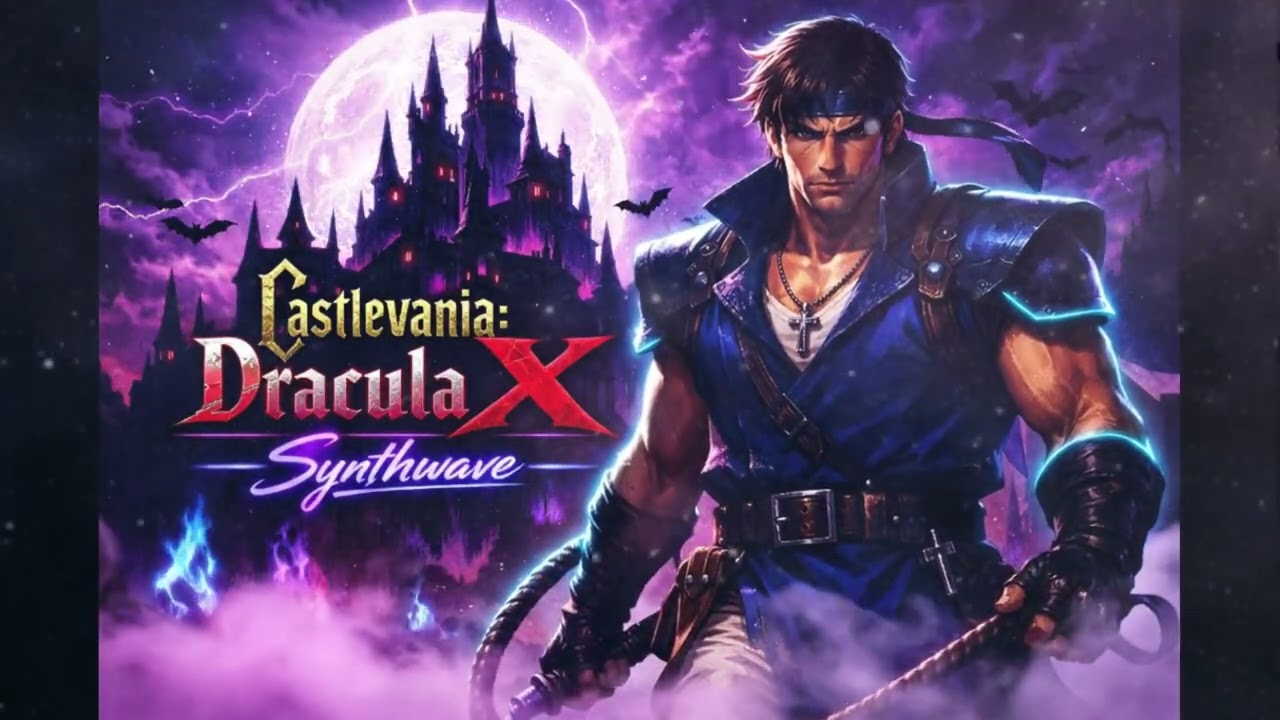 CASTLEVANIA: DRACULA X (1995) — SYNTHWAVE TRIBUTE