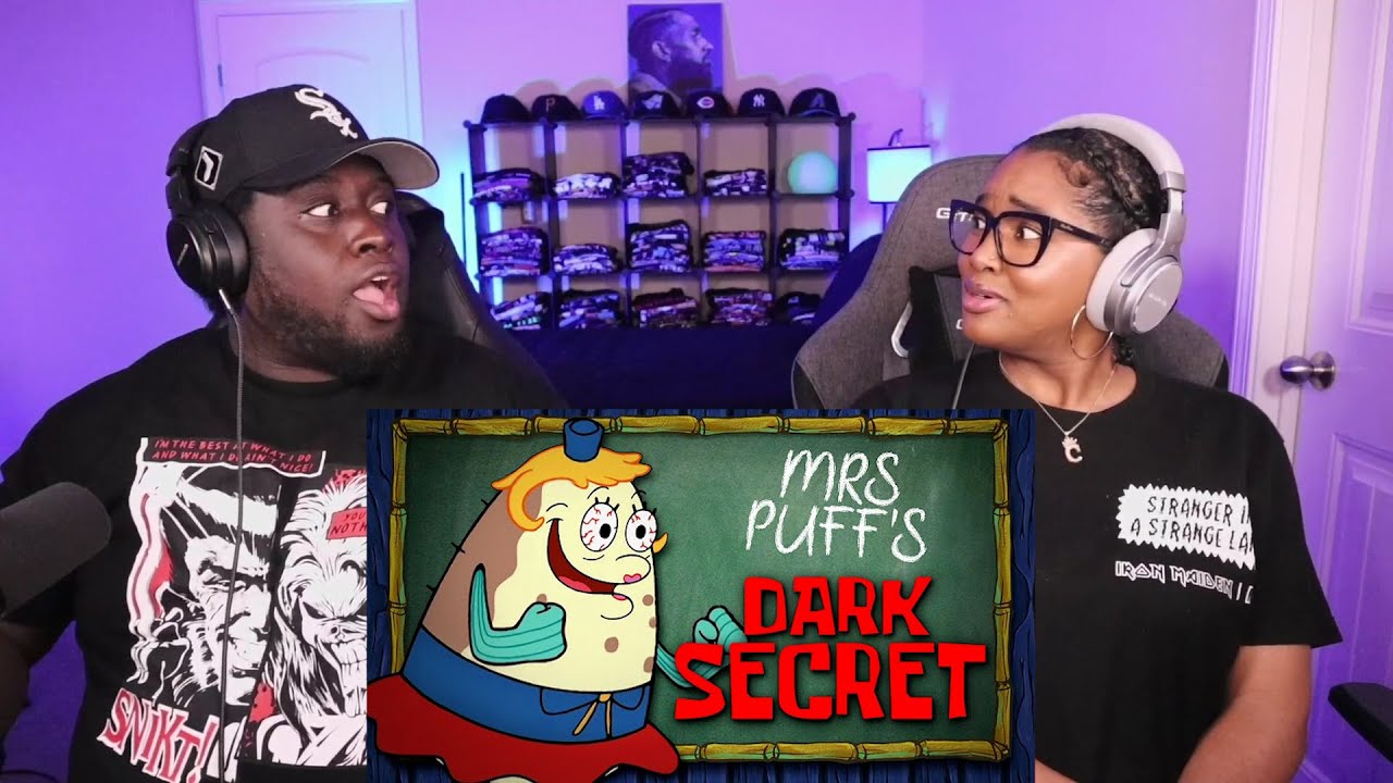 Kidd and Cee Reacts To SPONGEBOB CONSPIRACY #3 The Mrs. Puff Theory