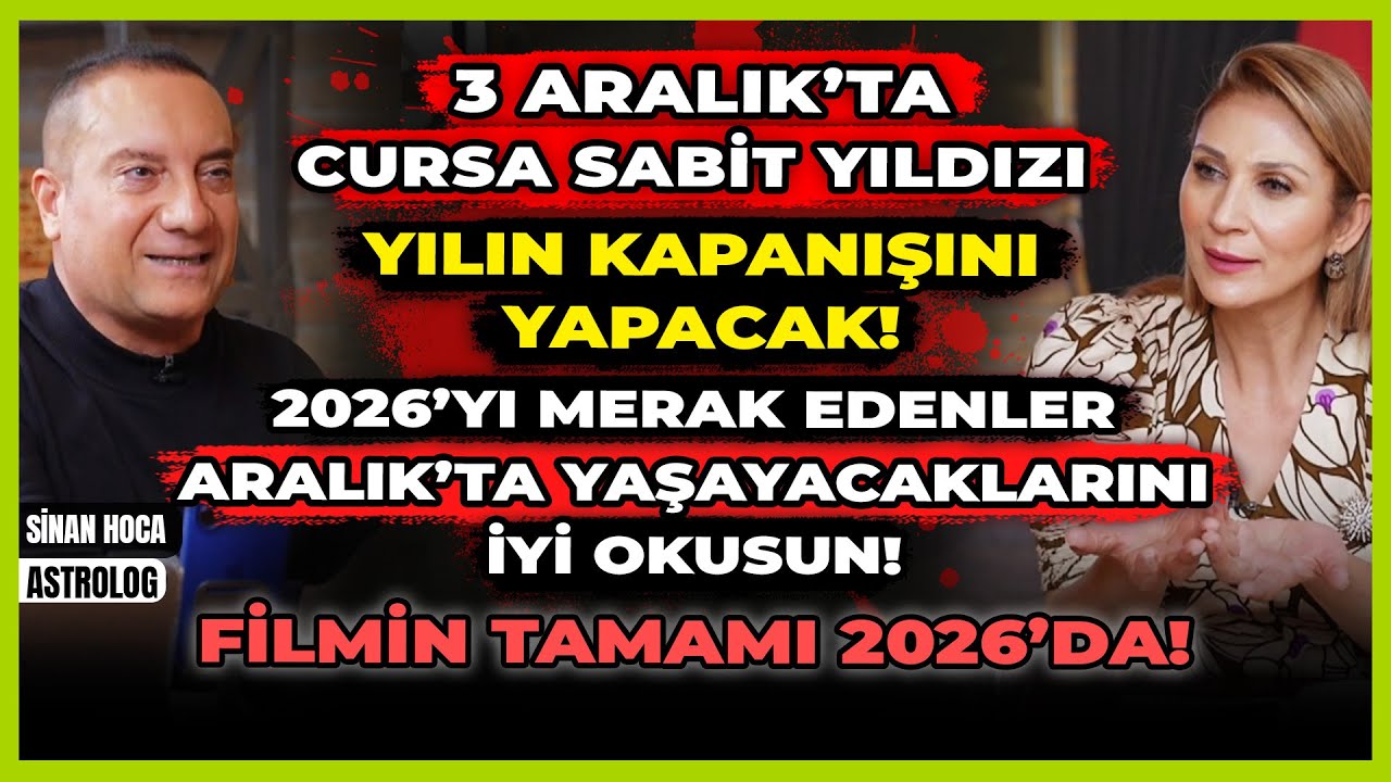 3 Aralık&rsquo;ta Cursa Sabit Yıldızı Yılın Kapanışını Yapacak! Filmin Tamamı 2026&rsquo;da!