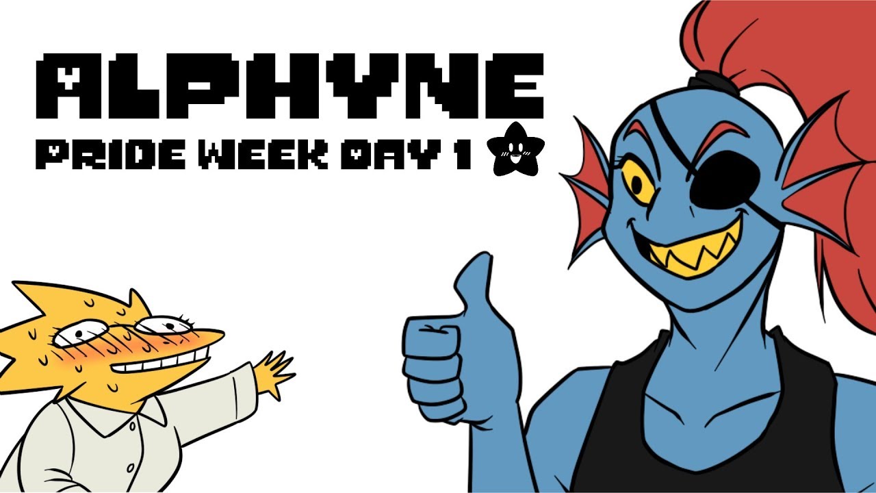 Alphys x Undyne (Undertale Comic Dub) 🏳️‍🌈 Pride Week Day 1🏳️‍🌈