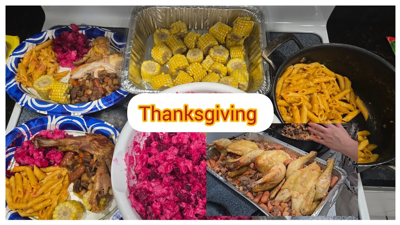 Esto cenamos para el día de acción de gracias 🦃 