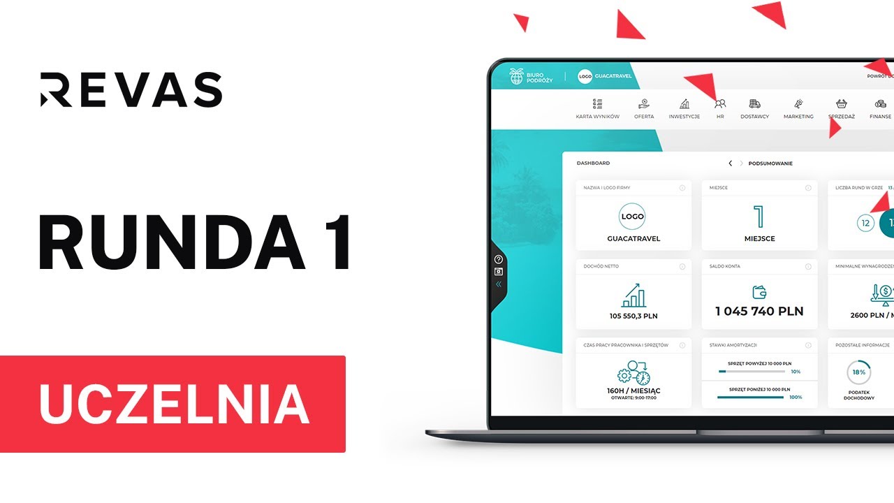 Runda 1 - Revas Branżowe Symulacje Biznesowe (uczelnia)