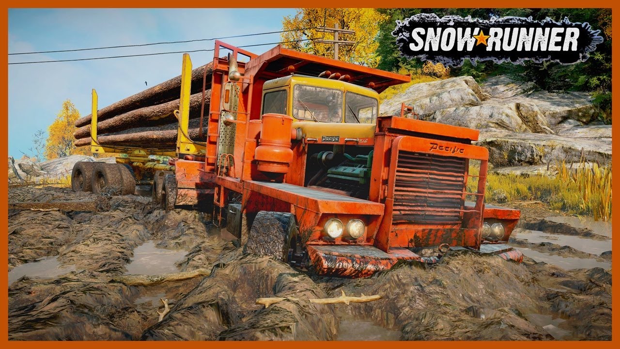 SnowRunner - Timber At Arm's Reach. Part 4 (Hard Mode - Michigan)