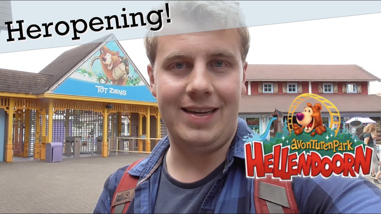Avonturenpark Hellendoorn Heropening Vlog! Corona maatregelen in Nederlandse pretparken #1