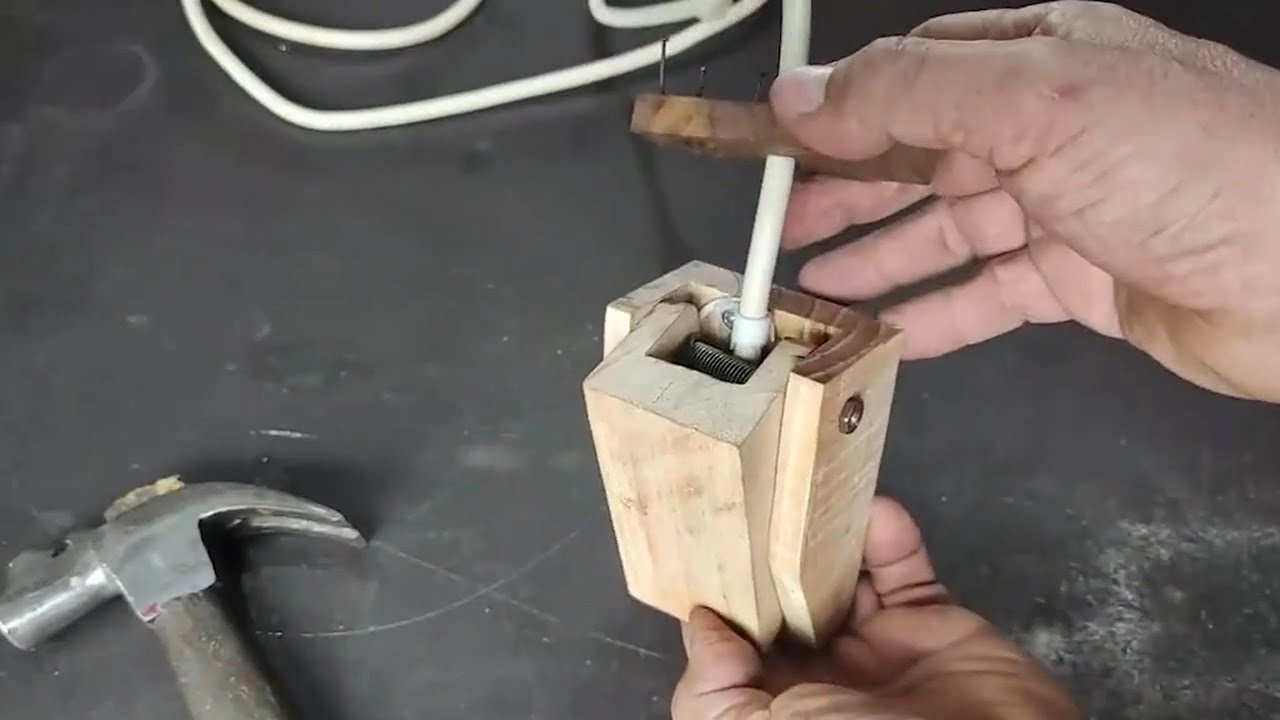 DIY Wooden Electric Switch Use Foot | Amazing World