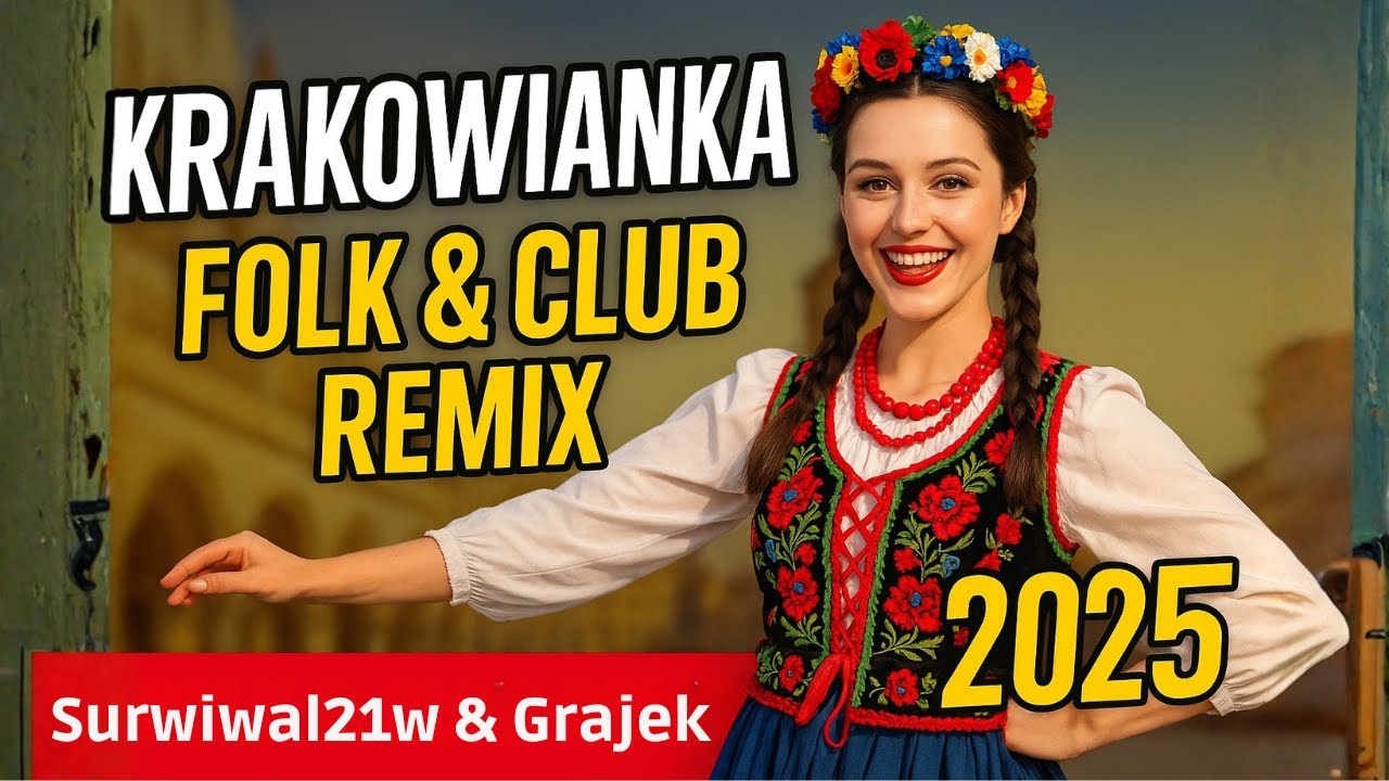 Krakowianka&ndash;Folk & Club Remix 2025 | Surwiwal21w x Leszek &bdquo;Grajek&rdquo; Wiklak | Nowa Energia Tradycji 💃🔥