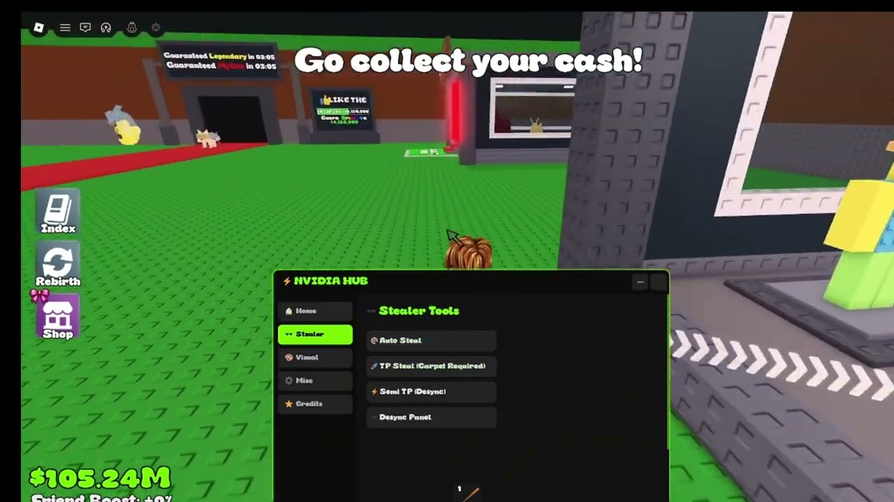FREE FREAKING BEST DESYNC SCRIPT FOR SAB NVIDIA HUB MINE OWN