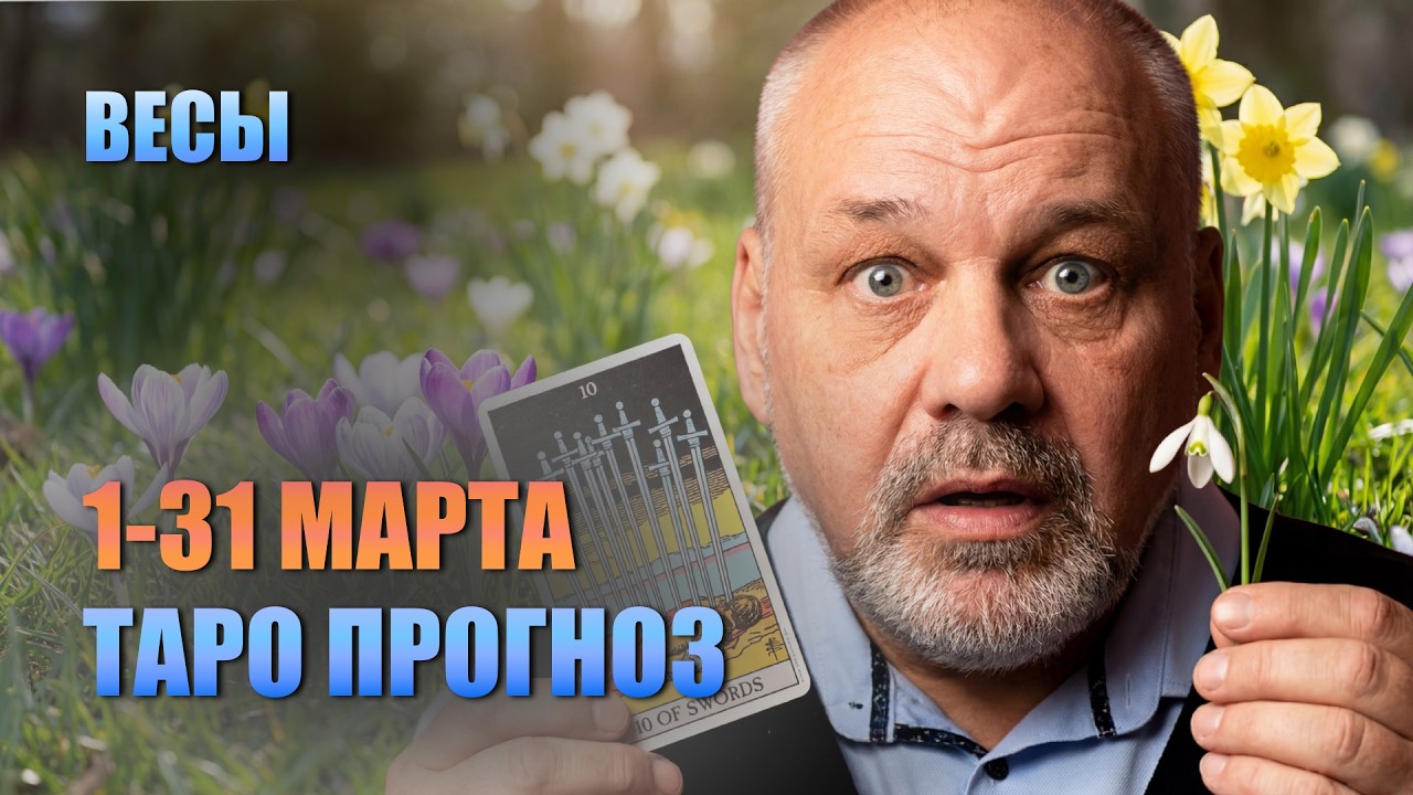ВЕСЫ МАРТ 2026: Хватит быть удобной! Как выйти из тумана и найти свою Звезду. Гороскоп Таро