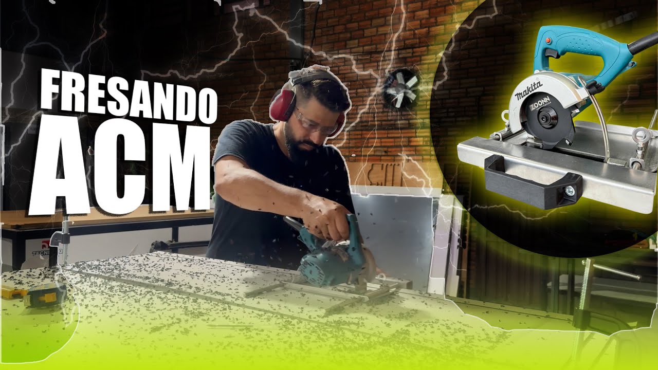 FRESANDO ACM COM A MAKITA!!