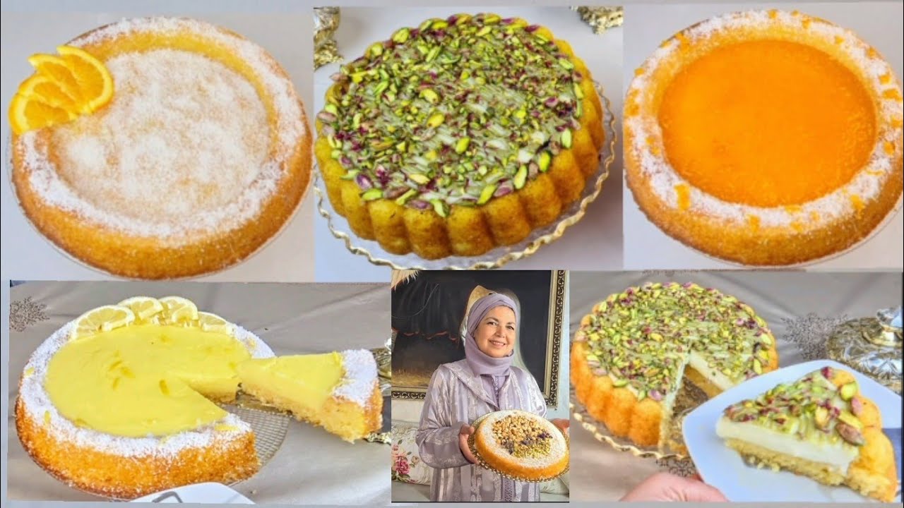 انجح والذ وأسهل وصفة للبسبوسة وبوصفة واحدة بمذاقات مختلفة  بالقشطة او بكريمة الحامض لذة وانتعاش