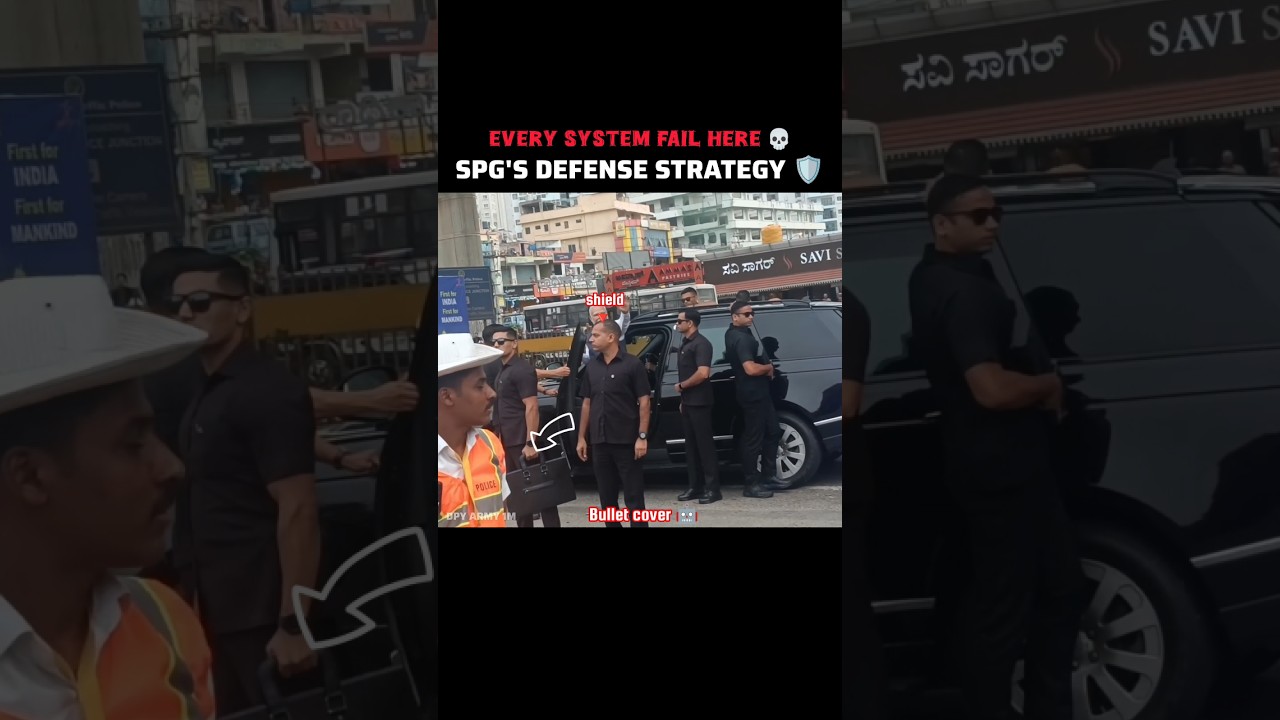 SPG DEFENCE STRATEGY 🗿 SPECIAL PROTECTION GROUP PM MODI SECURITY 🦅