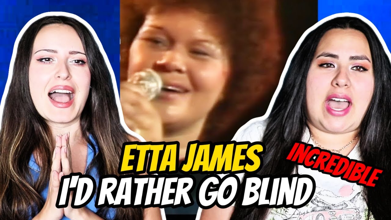REACTION To Etta James - I'd Rather Go Blind (Montreux 1975) !!! | Two Sisters REACT