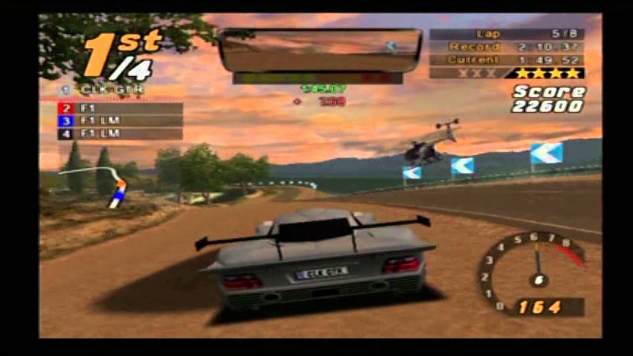 NFS Hot Pursuit 2 (PS2) - 8 Laps Hot Pursuit - Mercedes-Benz CLK GTR