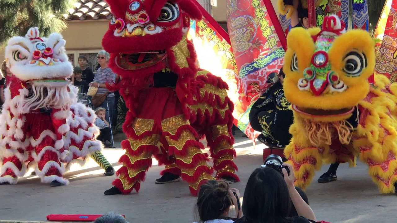 San Diego's Chinese New Year Festival 2018: Lion Dance