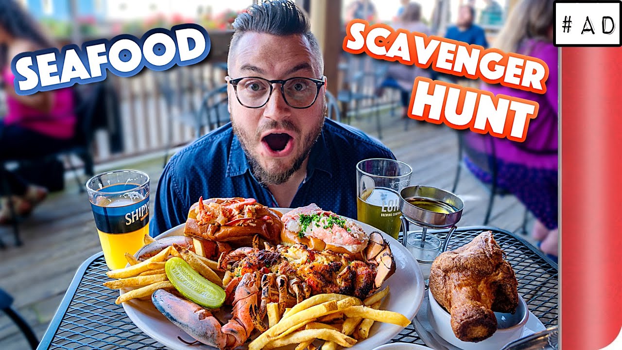 SEAFOOD SCAVENGER HUNT!! | Game Changers | Sorted Food