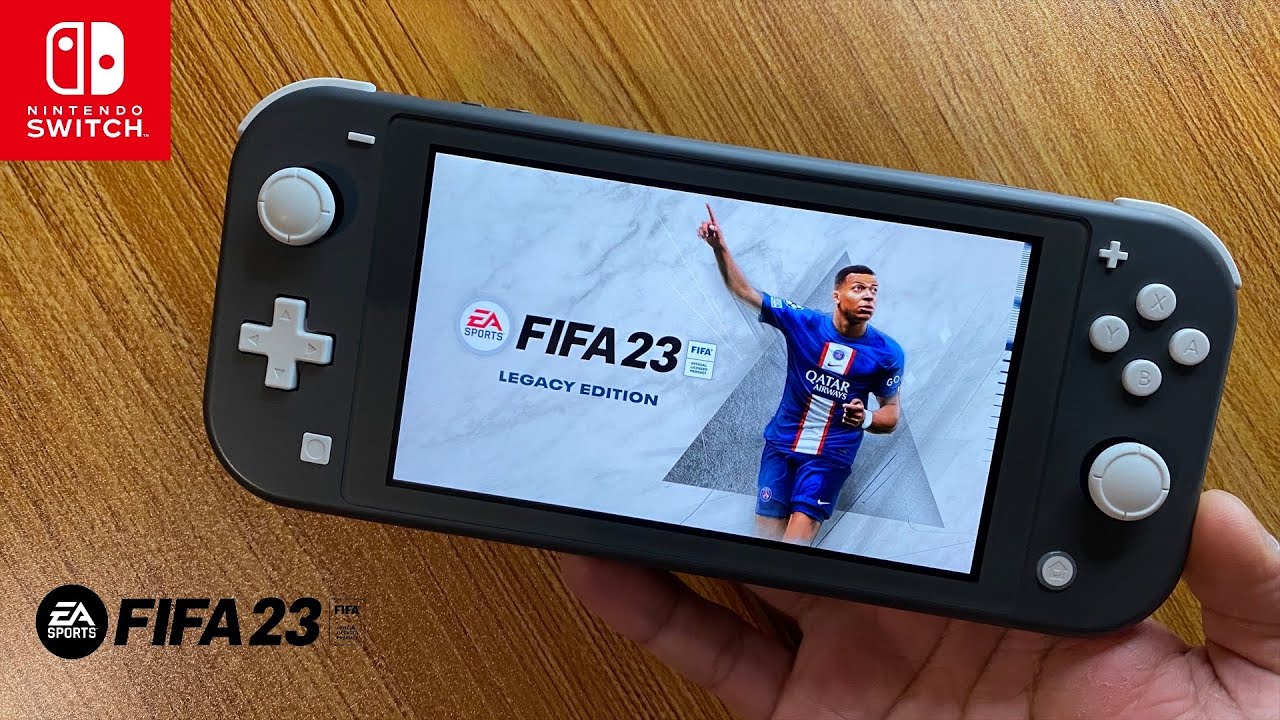 FIFA 23 Nintendo Switch Lite Gameplay