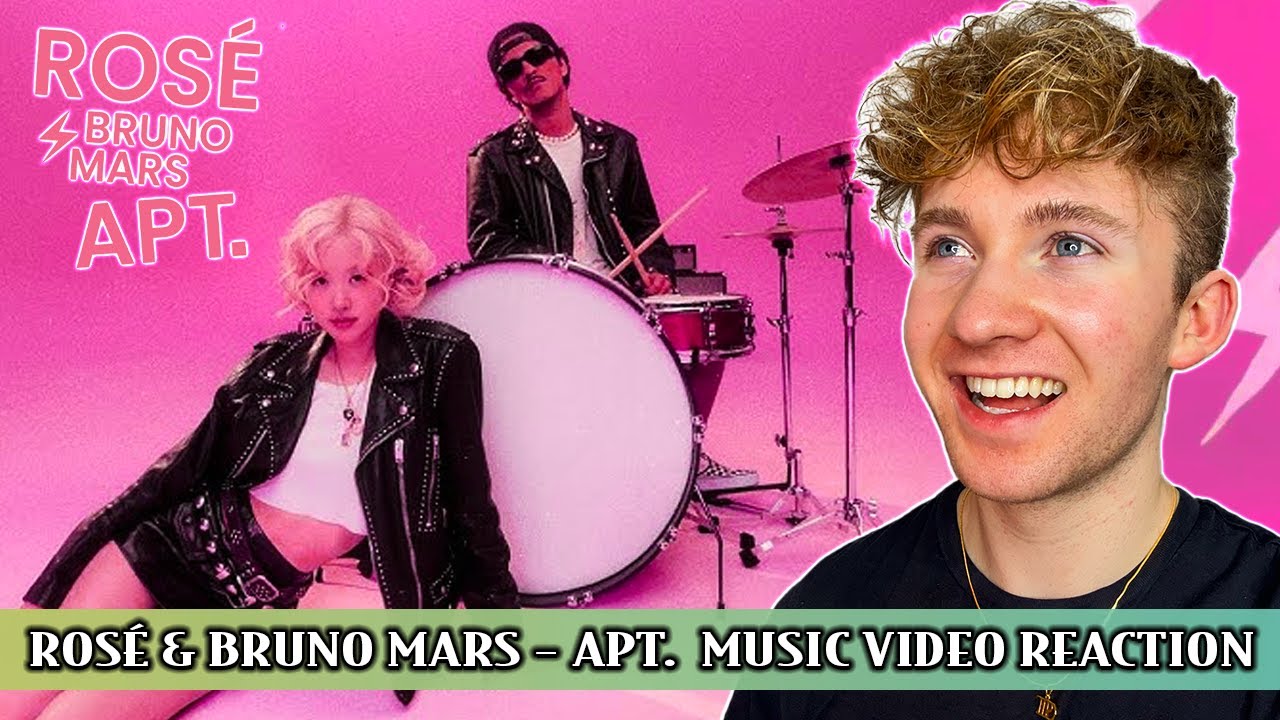 ROSÉ & BRUNO MARS - APT. MUSIC VIDEO REACTION
