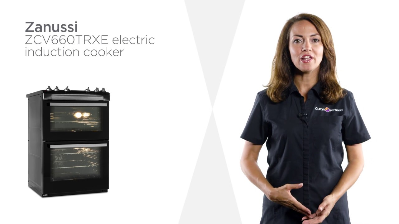 Zanussi ZCV660TRXE 60 cm Electric Ceramic Cooker - Steel | Product Overview | Currys PC World
