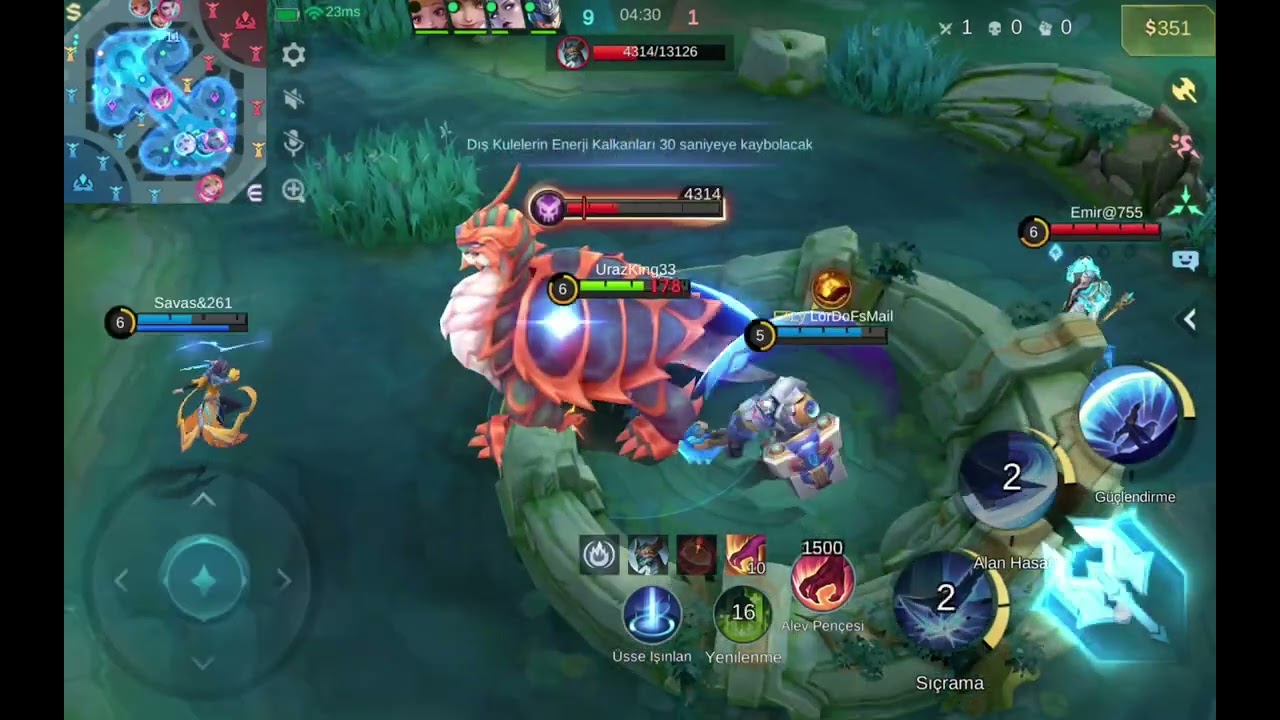 MOBİLE LEGENDS ALUCARD ORMANDA GEZİNTİ...