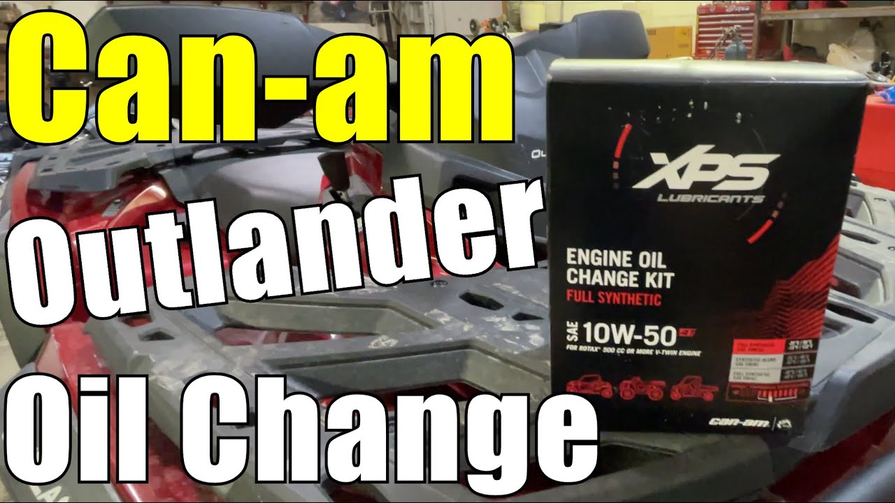 Замена масла и обслуживание Can-Am Outlander 850 / MAX'S MOTO SHOP