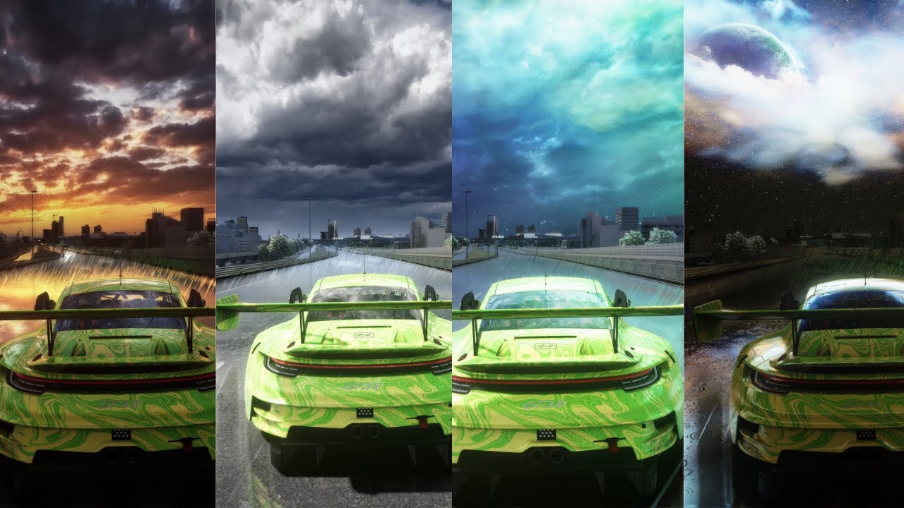 how to get beautiful skys in assetto corsa