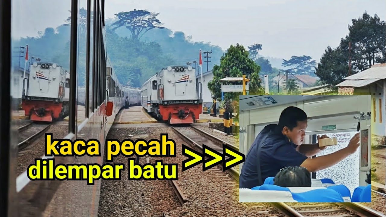 SEDIH DEH..!! Naik Turangga dari Gambir Kena Lempar Batu dan kalah silang