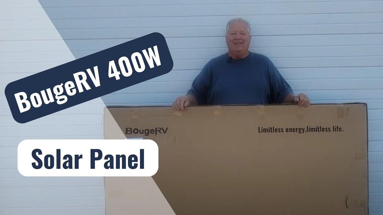 Солнечная панель BougeRV 400 Вт 10BB Mono