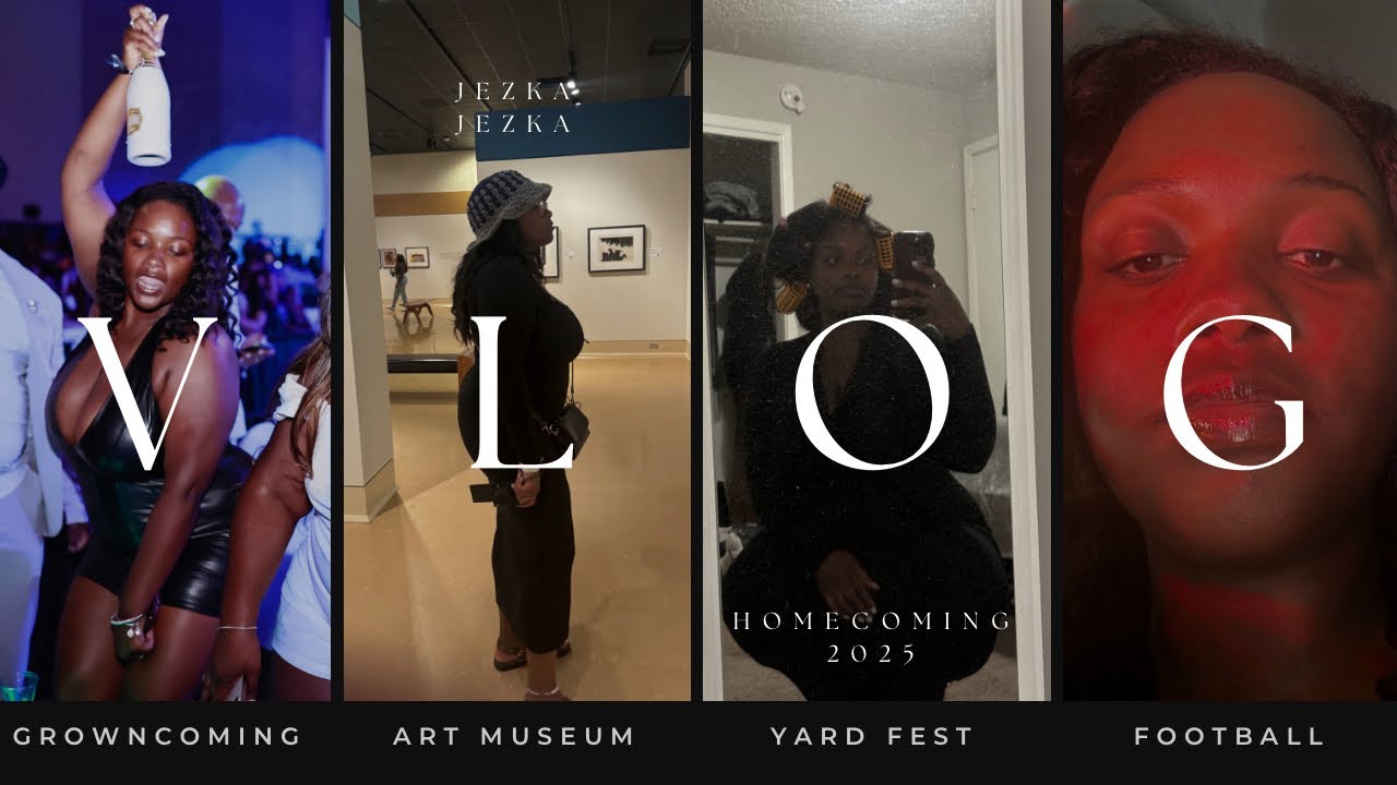 Homecoming Vlog 2025 | Outside all weekend 