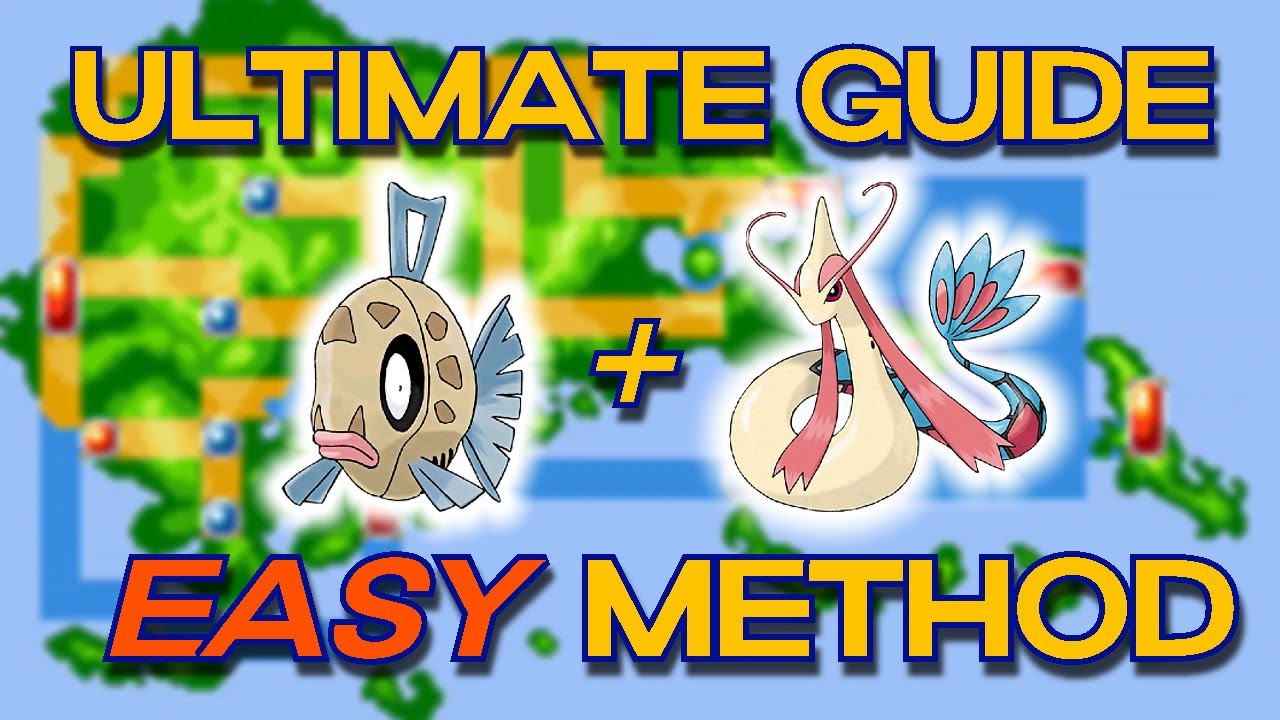 Fastest Way to Get Feebas and Milotic in Pokemon Emerald!