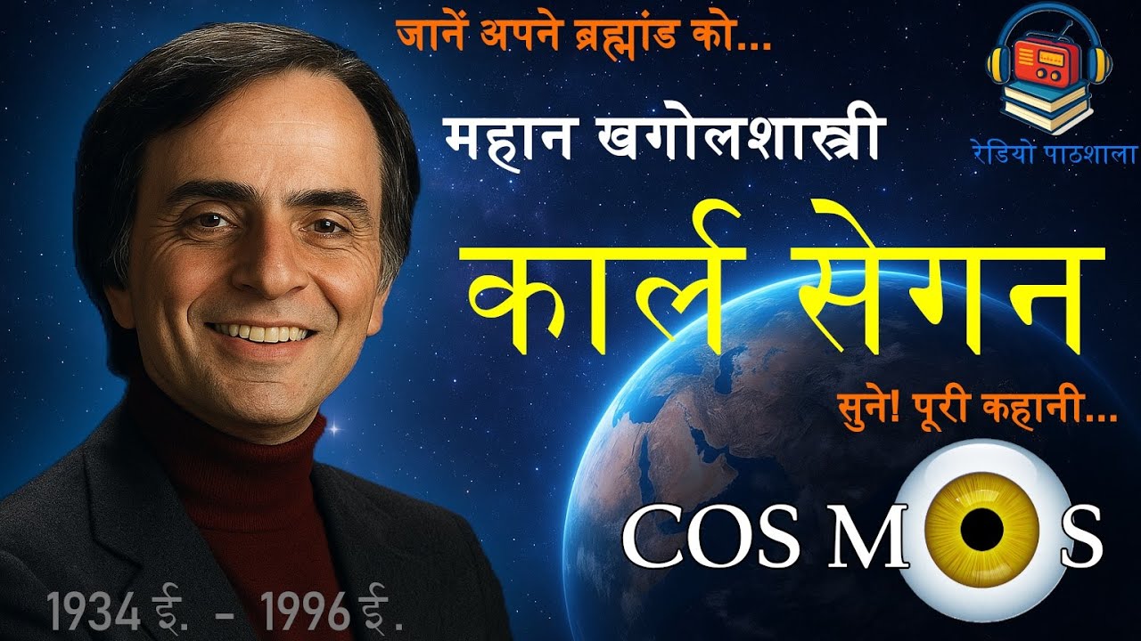महान आधुनिक वैज्ञानिक कार्ल सेगन की सम्पूर्ण जीवनगाथा | Carl Sagan Biography in Hindi Audiobook