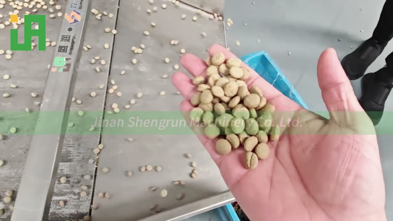 Pet food production equipment - New equipment test machine dog food.
