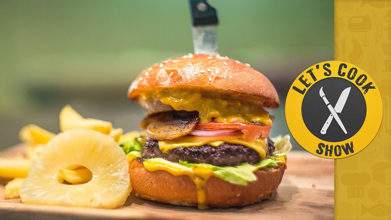 ГАВАЙСКИЙ БУРГЕР [Let's Cook Show]
