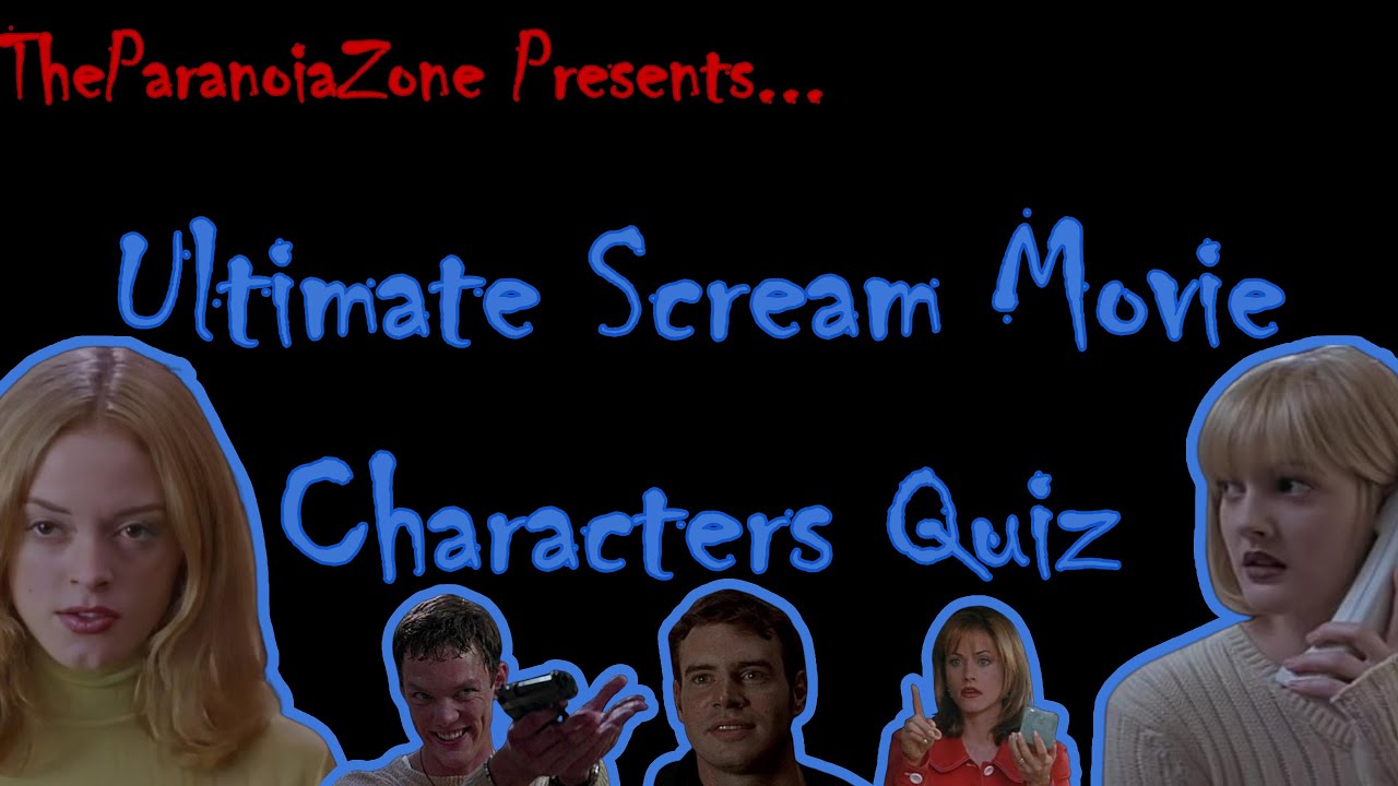 Ultimate Scream Movie Characters Quiz (50 Characters!)