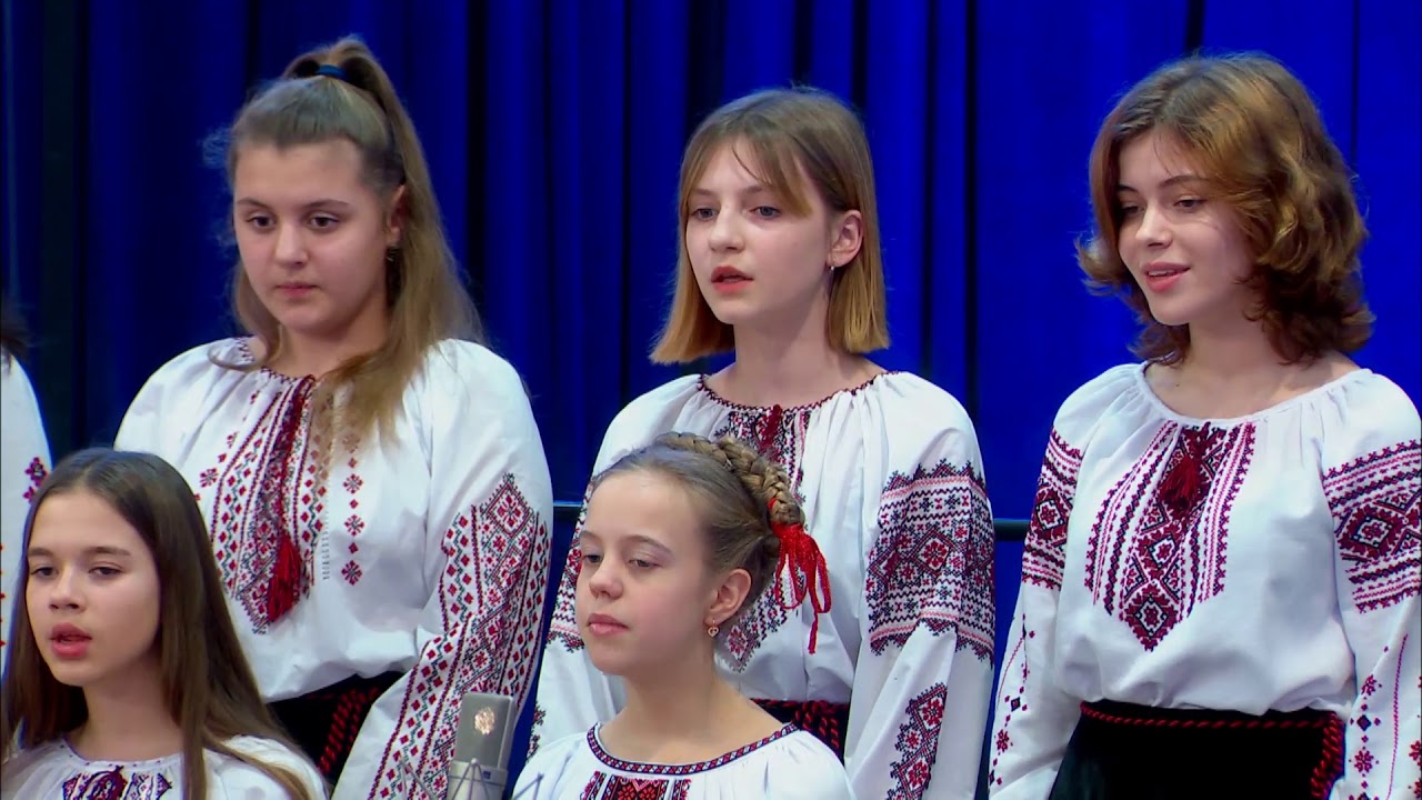 Christmas carol Різдвяна колядка ВЕЛИКИЙ ДИТЯЧИЙ ХОР Українського радіо
