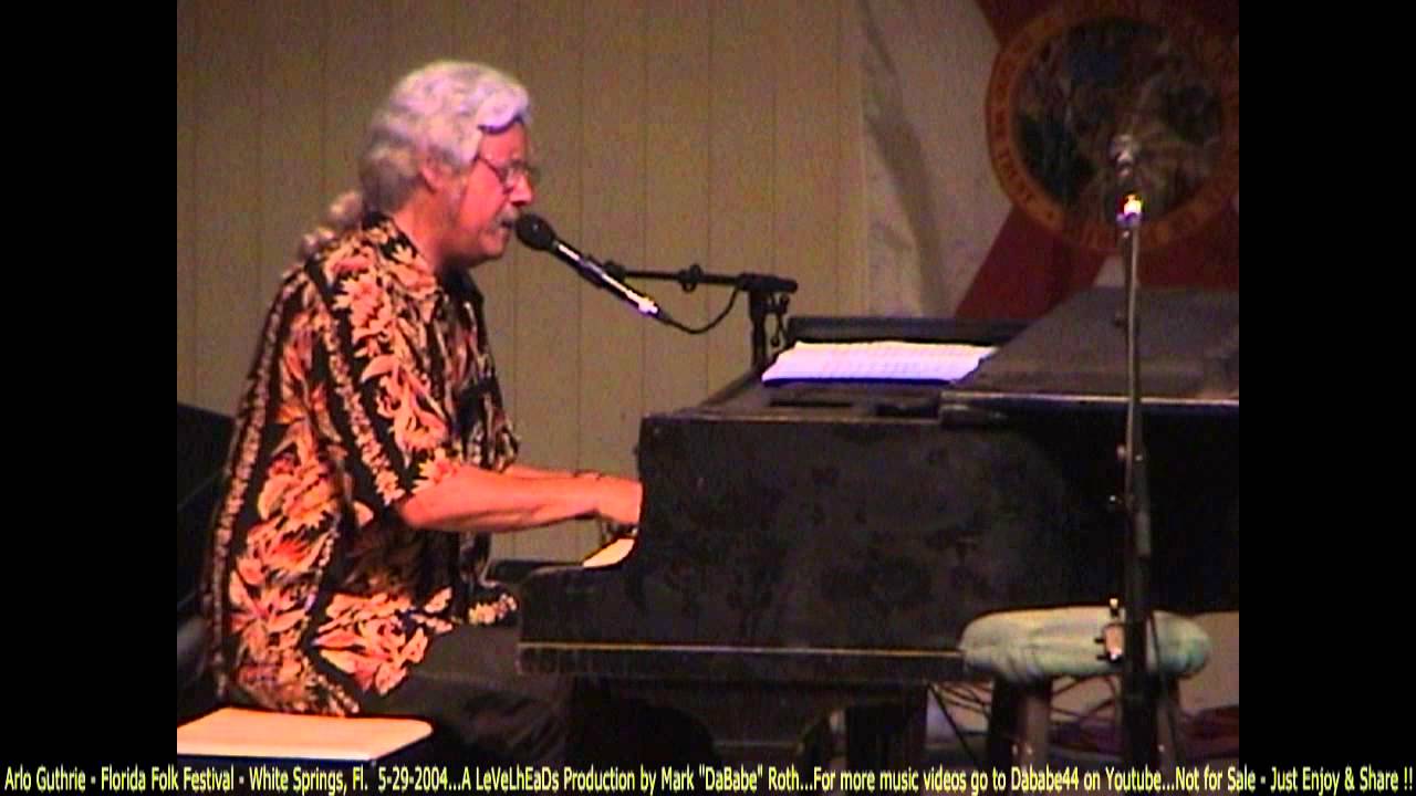 Arlo Guthrie - Florida Folk Festival - White Springs, Fl   5- 29- 2004