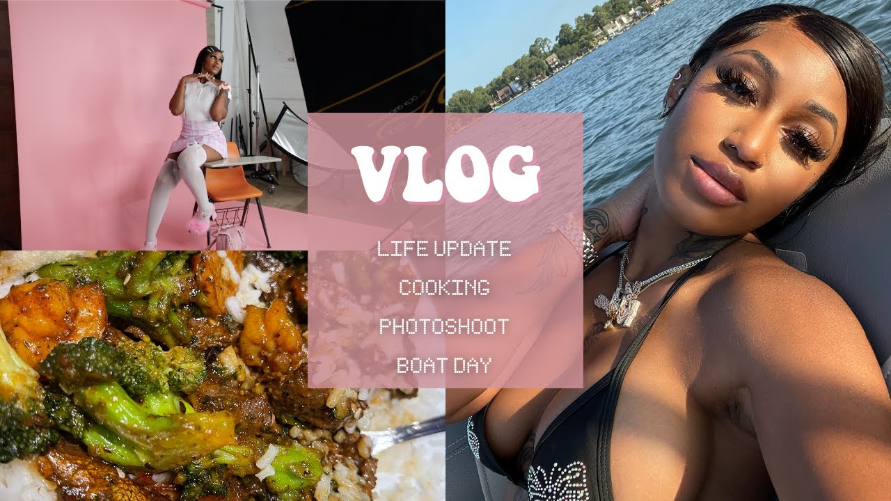 VLOG: Life Update + PHOTOSHOOT + Cooking + Venting + More | KY LASHAII