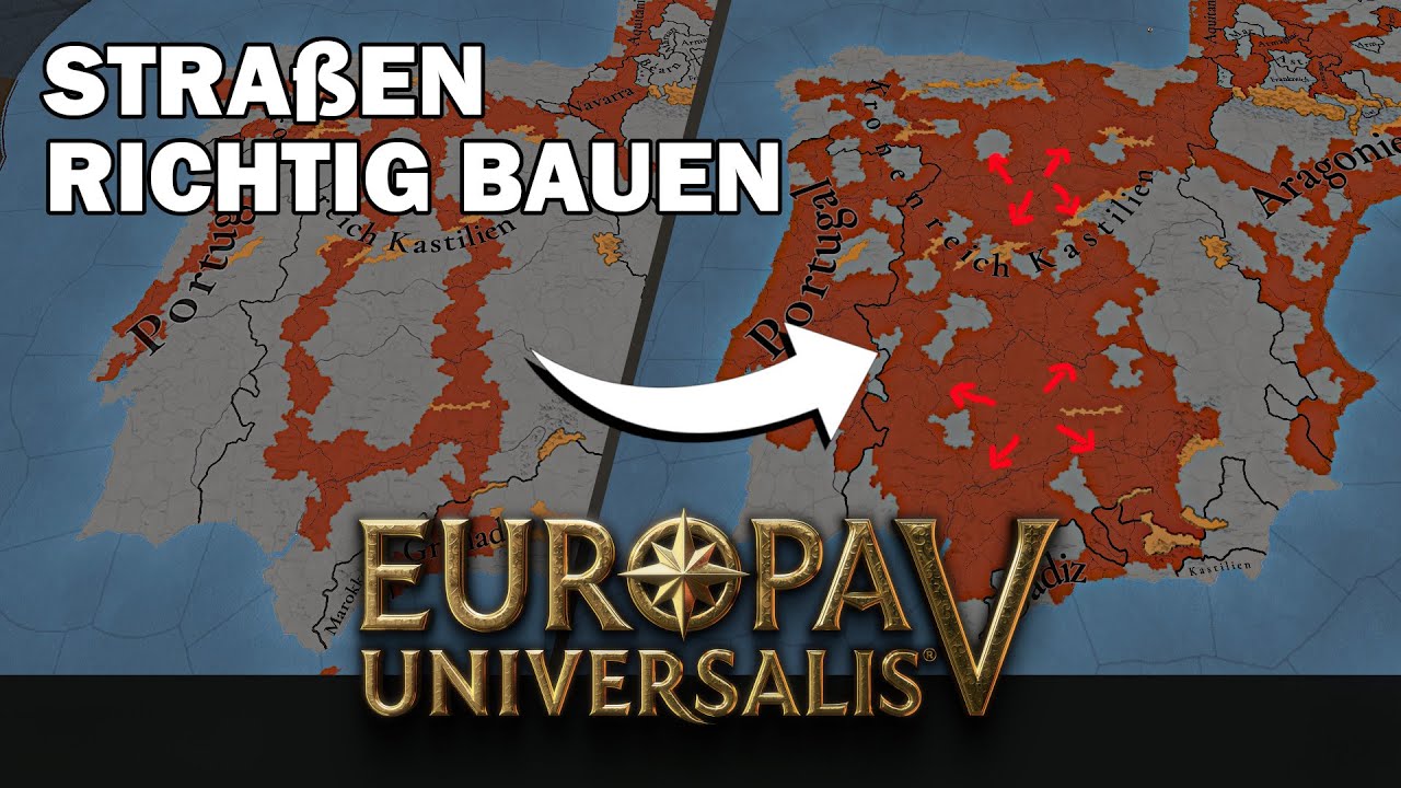 Kontrolle und Marktzugriff mit Straßen verbessern | Europa Universalis 5 | Tutorial Deutsch