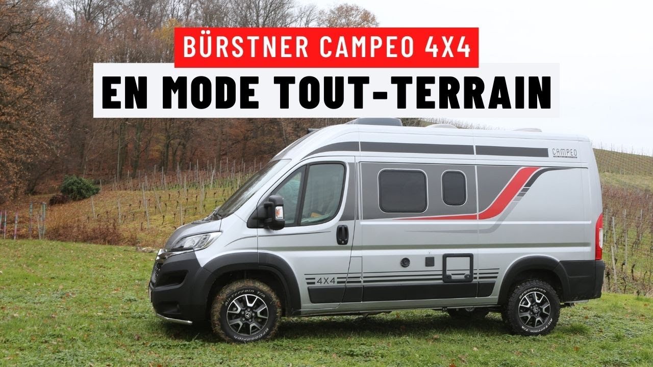 Campeo 4x4, le fourgon Tout-Terrain sign&eacute; B&uuml;rstner