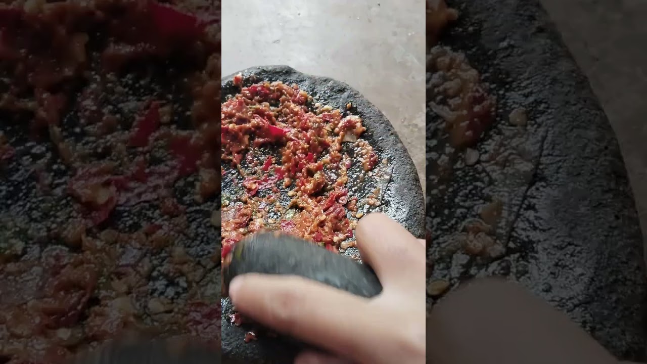 Masak sambal tongkol dan tumis kangkung
