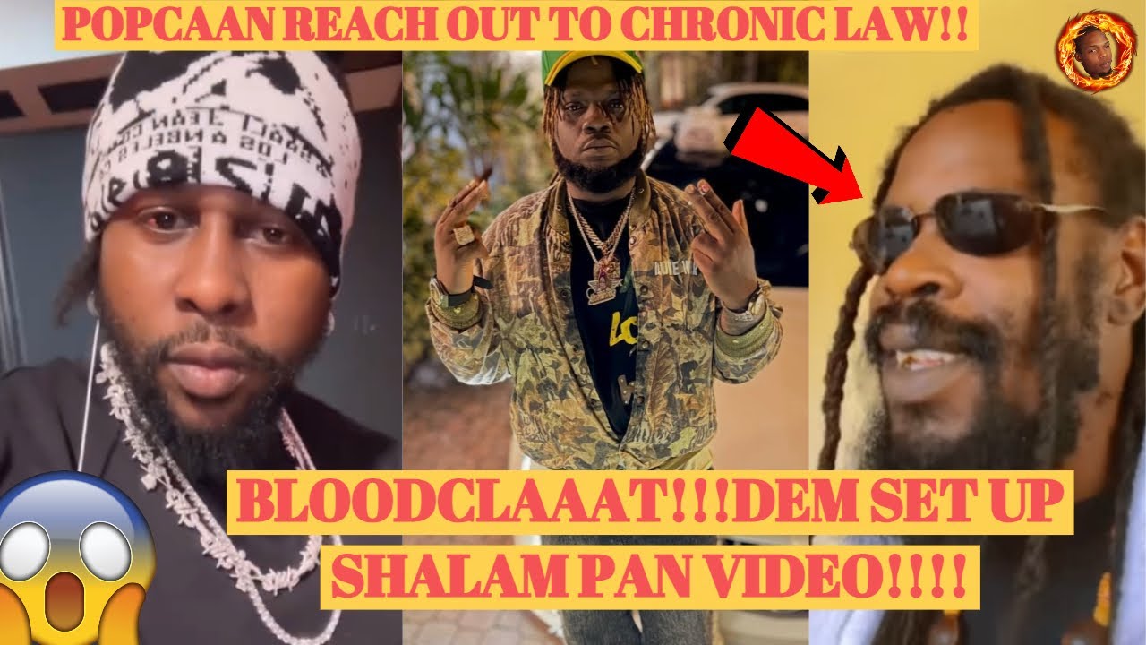 LISTEN What POPCAAN Told CHRONIC LAW After ARREST Leaked Video SHALAM Set U By TRANSMISSION|Aidonia