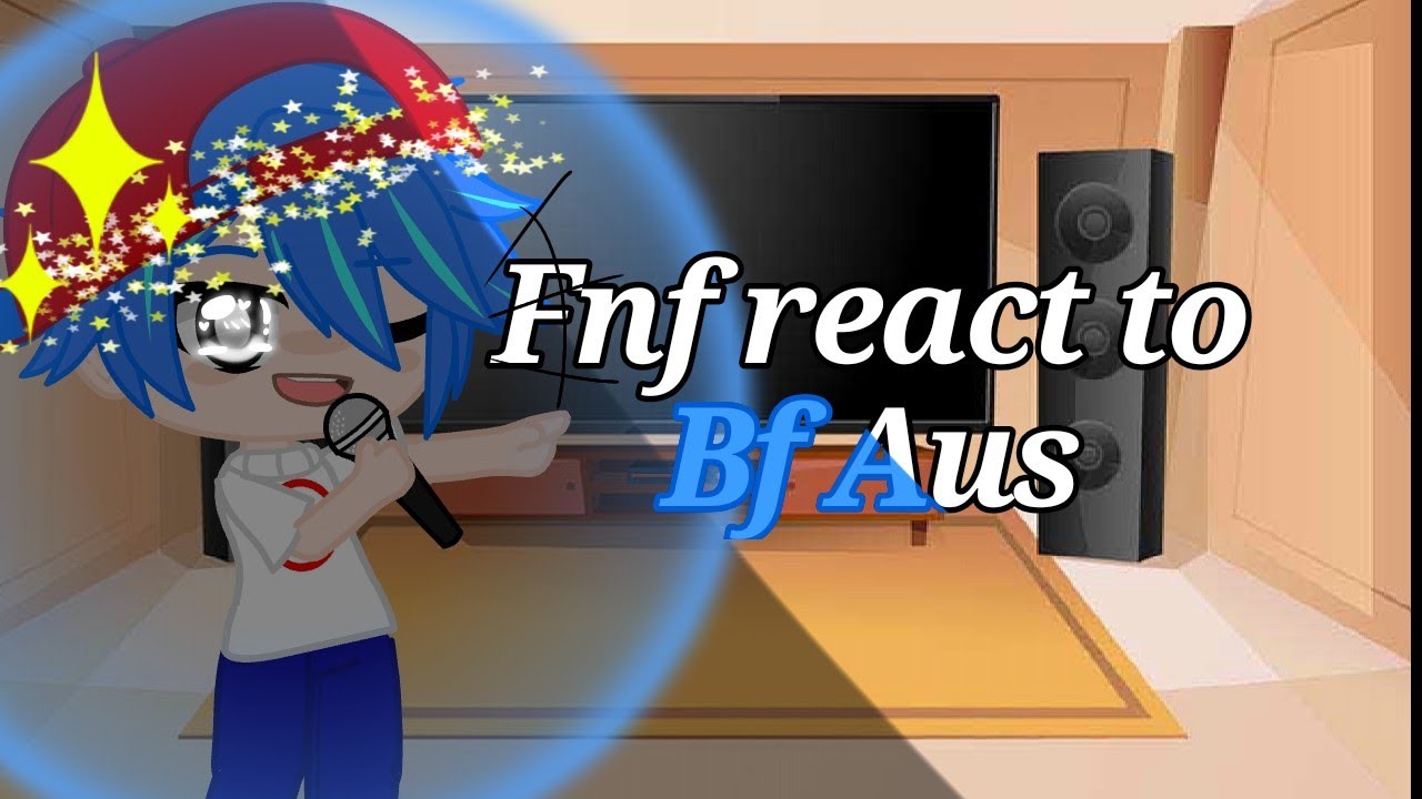 =FnF react to Boyfriend Aus=|Bad Apple|