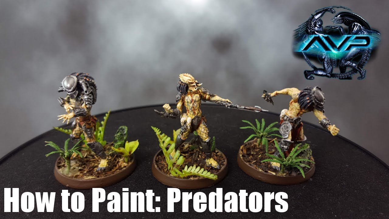How to Paint AvP: The Hunt Begins - Predators