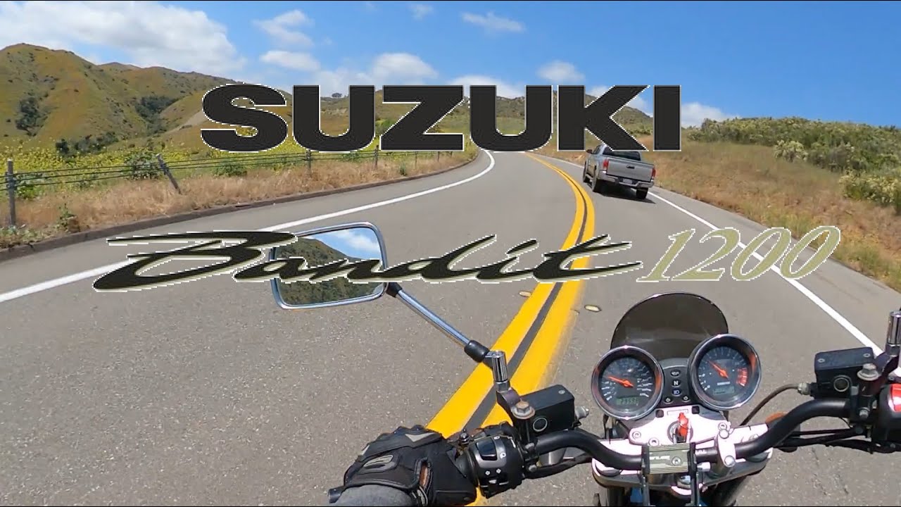 Canyon Ride on Bandit 1200 | chasing wheelies | POV