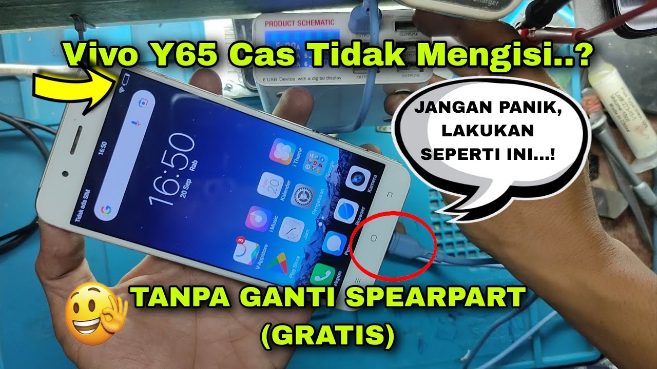 Di jamin, Vivo Y65 Bisa Ngecas Kembali.