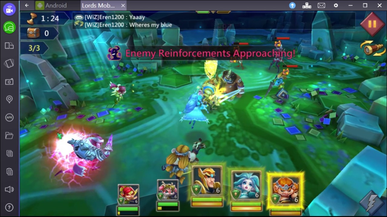 Lords Mobile: F2P Challenge Stage 1-18